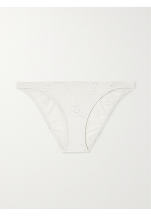 Chloé - + Eres Broderie Anglaise Bikini Briefs - White - FR 34,FR 36,FR 38,FR 40,FR 42,FR 44