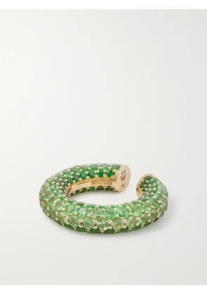 Emily P. Wheeler - + Net Sustain Earth Ombré 18-karat Recycled Gold Tsavorite Ear Cuff - One size