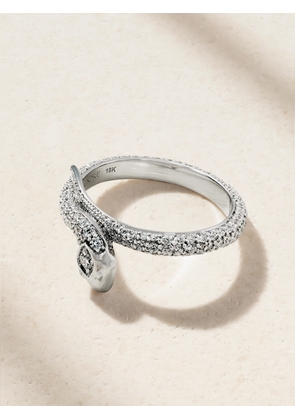 FoundRae - Wholeness 18-karat White Gold Diamond Ring - Silver - 6,7