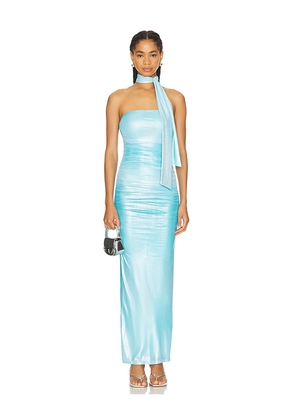 AFRM Ira Dress in Baby Blue. Size 1X. Also in XL.