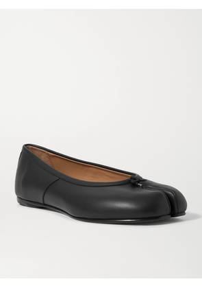 Maison Margiela - Tabi Split-toe Leather Ballet Flats - Black - IT35,IT35.5,IT36,IT36.5,IT37,IT37.5,IT38,IT38.5,IT39,IT39.5,IT40,IT40.5,IT41