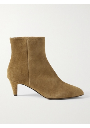 Isabel Marant - Deone Suede Ankle Boots - Brown - FR35,FR36,FR37,FR38,FR39,FR40,FR41,FR42