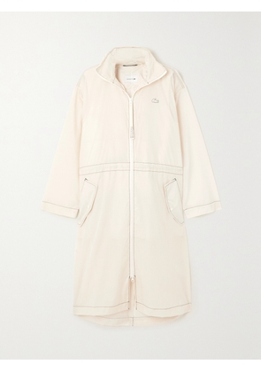 LACOSTE - Convertible Ripstop Jacket - White - x small,small,medium,large