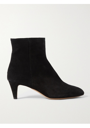 Isabel Marant - Deone Suede Ankle Boots - Black - FR35,FR36,FR37,FR38,FR39,FR40,FR41,FR42