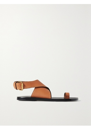 Isabel Marant - Jools Studded Leather Sandals - Brown - FR35,FR37,FR39,FR40