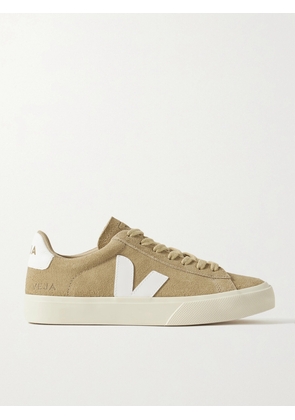 VEJA - Campo Leather-trimmed Suede Sneakers - Brown - IT35,IT36,IT37,IT38,IT39,IT40,IT41,IT42