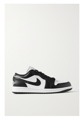 Nike - Air Jordan 1 Low Leather Sneakers - Black - US5,US5.5,US6,US6.5,US7,US7.5,US8,US8.5,US9,US9.5,US10,US10.5,US11