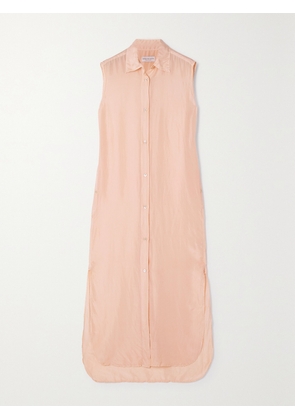 Dries Van Noten - Silk-habotai Shirt Dress - Orange - x small,small,medium,large