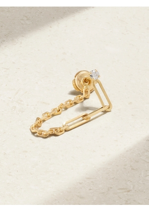 Yvonne Léon - 18-karat Gold Diamond Single Earring - One size