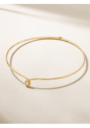 Yvonne Léon - 9-karat Gold Topaz Chocker - One size