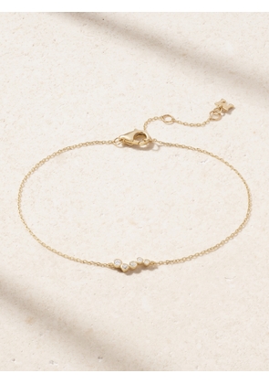 Mateo - Wave 14-karat Gold Diamond Bracelet - One size