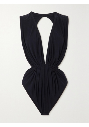 Rick Owens - Gia Open-back Jersey Bodysuit - Black - IT38,IT40,IT42,IT44,IT46,IT48