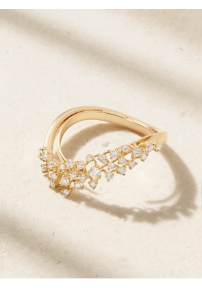 Ananya - Scatter 18-karat Gold Diamond Ring - 5,5 1/2,6,7