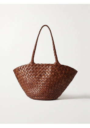 Dragon Diffusion - Egola Woven Leather Tote - Brown - One size