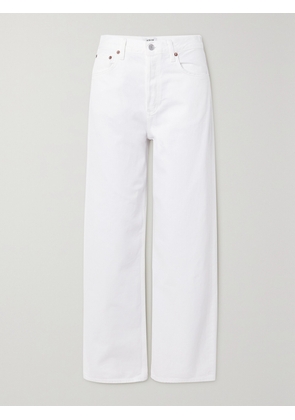 AGOLDE - + Net Sustain Low Slung Baggy Organic Boyfriend Jeans - White - 23,24,25,26,27,28,29,30,31,32