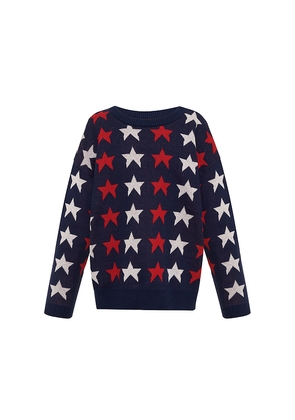 BEACH RIOT Kids Little Callie Sweater in Navy. Size 2. Also in 3/4, 5/6.