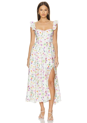 ASTR the Label Wedelia Dress in White. Size L. Also in M.