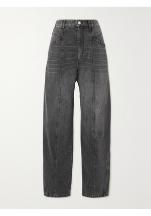 Isabel Marant - Vetan High-rise Tapered Jeans - Black - FR 34,FR 36,FR 38,FR 40,FR 42,FR 44