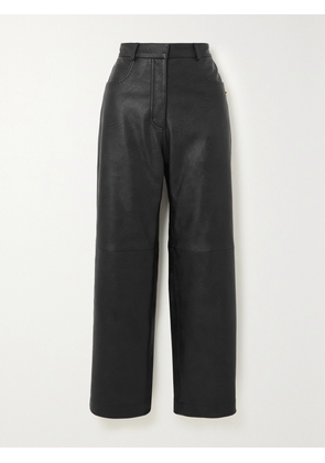 Stella McCartney - + Net Sustain Vegetarian Leather Straight-leg Pants - Black - IT34,IT36,IT38,IT40,IT42,IT44,IT46,IT48,IT50