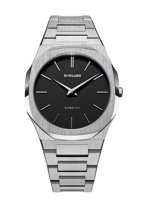 D1 Milano Ultra Thin 40mm Watch in Metallic Silver.