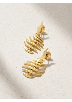 Fernando Jorge - Flame Mini 18-karat Gold Earrings - One size