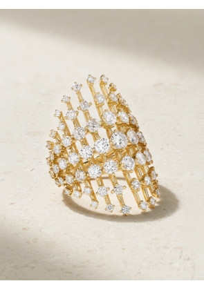 Fernando Jorge - Disco Medium 18-karat Gold Diamond Ring - 53.5,54