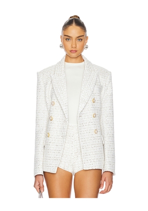 Camila Coelho Annika Blazer in Ivory. Size XL. Also in XS, S.