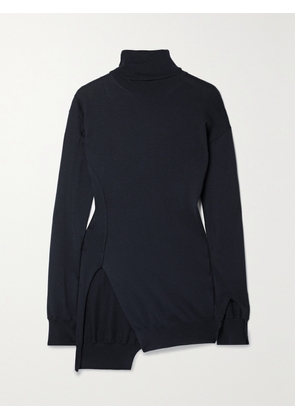 The Row - Nomi Cashmere Turtleneck Sweater - Blue - x small,small,medium,large,x large