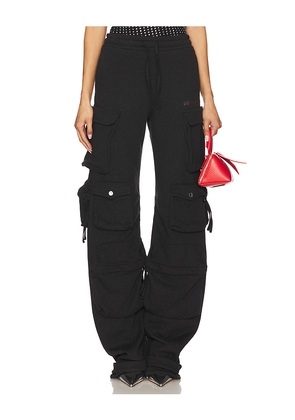 THE ATTICO Sweat Pant in Black. Size 40. Also in 42.