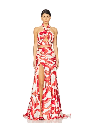 Bronx and Banco Cleopatra Set in Red. Size L. Also in XS, S, M, XL.