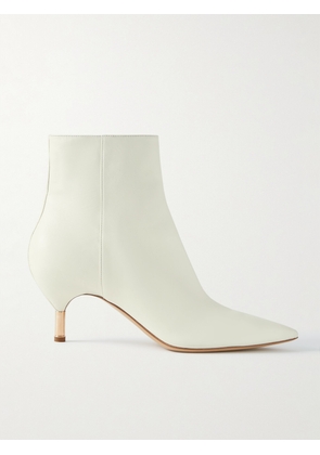 Gabriela Hearst - Valeria Leather Ankle Boots - Off-white - IT36,IT37,IT37.5,IT38,IT38.5,IT39,IT39.5,IT40,IT40.5,IT41,IT42