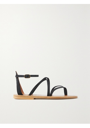 K Jacques St Tropez - + Net Sustain Epicure Suede Sandals - Black - IT35,IT36,IT37,IT38,IT39,IT40,IT41,IT42