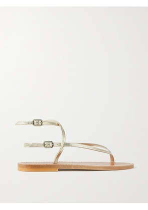 K Jacques St Tropez - + Net Sustain Abako Metallic Leather Sandals - Gold - IT35,IT36,IT37,IT38,IT39,IT40,IT41,IT42