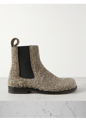 LOEWE - Brushed Suede Chelsea Boots - Green - IT36,IT37,IT38,IT39,IT40,IT41