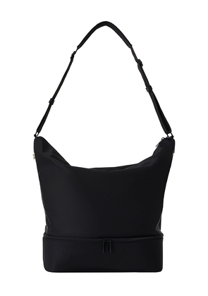 BEIS The Day Tripper Nylon Tote in Black.