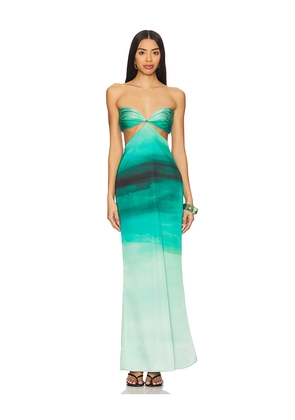 Baobab Riri Dress in Green. Size M. Also in S, XL.