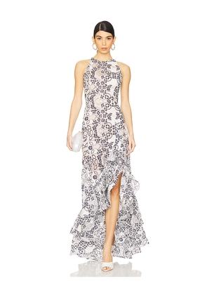 Bronx and Banco Sicilia Midi Dress in White,Navy. Size M. Also in XS.