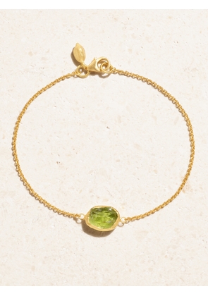Pippa Small - 18-karat Gold Peridot Bracelet - One size