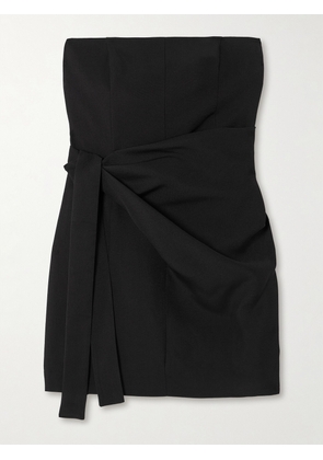 GAUGE81 - Natal Draped Grain De Poudre Mini Dress - Black - EU 34,EU 36,EU 38,EU 40,EU 42,EU 44