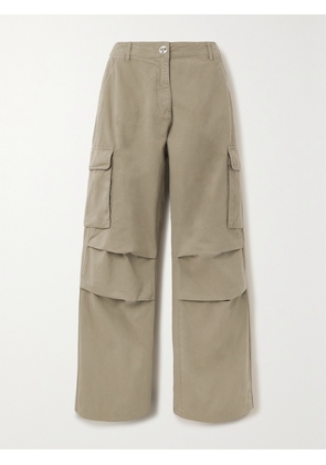 COPERNI - Cotton-twill Wide-leg Cargo Pants - Green - IT34,IT36,IT38,IT40,IT42,IT44