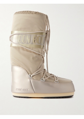 Moon Boot - Icon Glance Shell And Pvc Snow Boots - Silver - EU 35/38,EU 39/41,EU 42/44