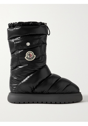 Moncler - Gaia Quilted Shell Boots - Black - IT36,IT37,IT38,IT39,IT40,IT41