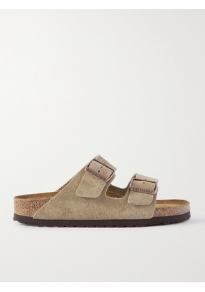 Birkenstock - Arizona Suede Sandals - Brown - IT35,IT36,IT37,IT38,IT39,IT40,IT41,IT42,IT43