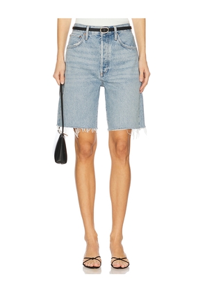 AGOLDE 90's Short in Blue. Size 23. Also in 24, 25, 26, 27, 28, 29, 30, 31, 32, 33, 34.