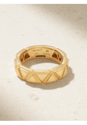 Marina B - Triangolini 18-karat Gold Ring - 5,6,7