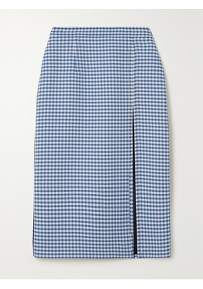 Marni - Checked Tweed Midi Skirt - Blue - IT36,IT38,IT40,IT42,IT44,IT46,IT48