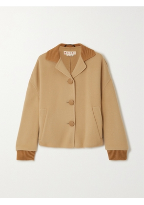 Marni - Wool-blend Jacket - Neutrals - IT36,IT38,IT40,IT42,IT44,IT46,IT48