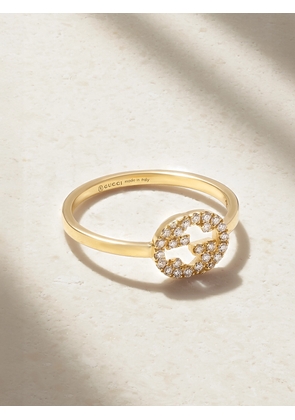 Gucci - Gg 18-karat Gold Diamond Ring - 11,12,13,16