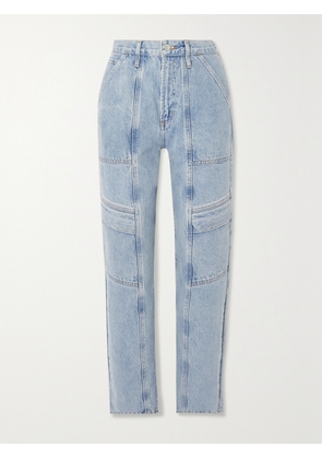 AGOLDE - + Net Sustain Cooper Cargo Mid-rise Straight-leg Organic Jeans - Blue - 23,24,25,26,27,28,29,30,31,32