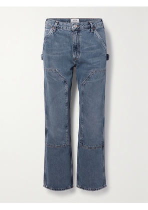 AGOLDE - + Net Sustain Rami Carpenter Mid-rise Straight-leg Organic Jeans - Blue - 23,24,25,26,27,28,29,30,31,32